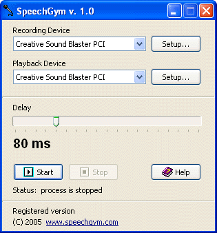 SpeechGym Screenshot
